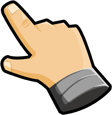 pointing hand